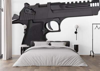 Large semi automatic magnum pistol Wall mural