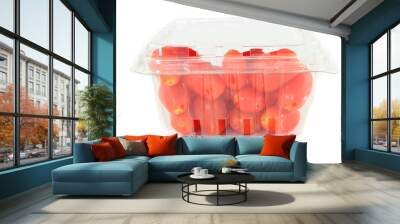 Cherry tomatoes container Wall mural