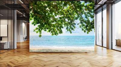 Tropical sea background, scenic landscape Wall mural