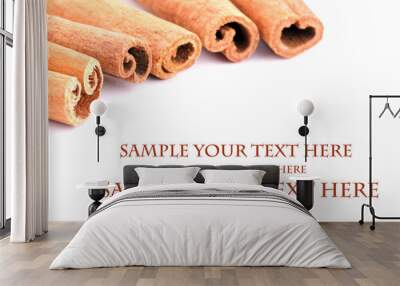 Cinnamon sticks Wall mural