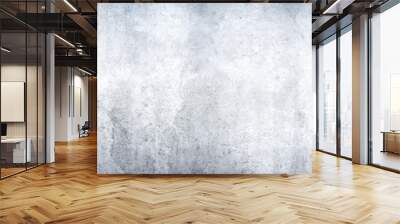 Texture of a grungy white concrete wall as a background or wallpaper Wall mural