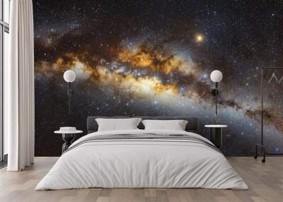  Milky Way at night Wall mural