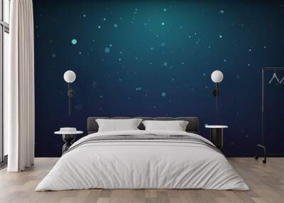 background with stars Wall mural