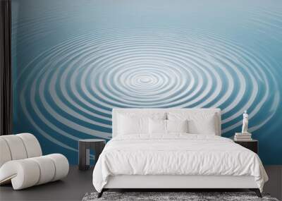 ripples in water Wall mural