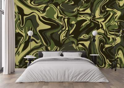 camo pattern Wall mural