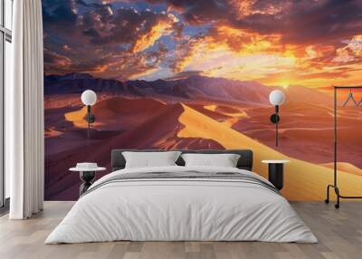 desert landscape Wall mural