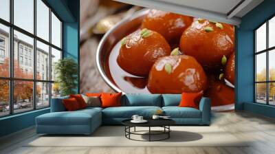 food gulab jamun Wall mural