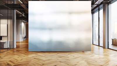 Blurred glass wall building background. Wall mural