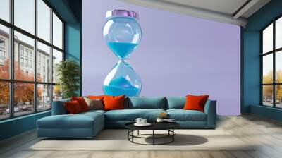 hourglass Wall mural