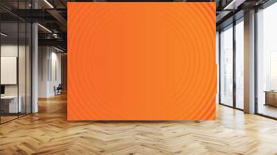 Abstract orange background with diagonal lines. Dynamic shapes composition eps 10 Wall mural