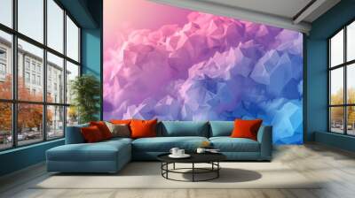 Abstract background modern cloud style Wall mural