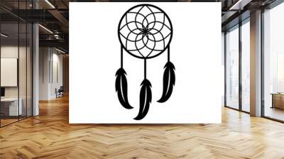 dream catcher vector icon Wall mural