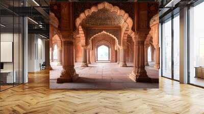 interior of a mosque country Wall mural