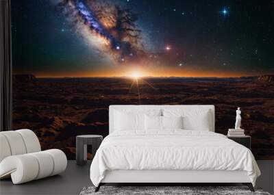 Deep Space and the universe Wall mural