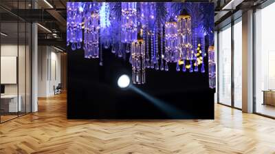 The wedding lights, in the ceremony hall Wall mural