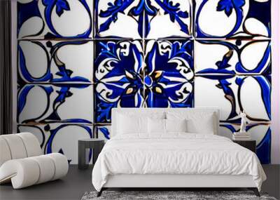 A series of decorative ceramic tiles Transparent Background Images  Wall mural