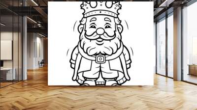 King Vector Wall mural