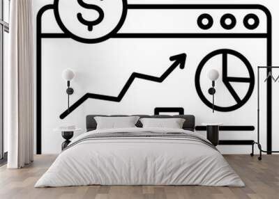 business report
 Wall mural