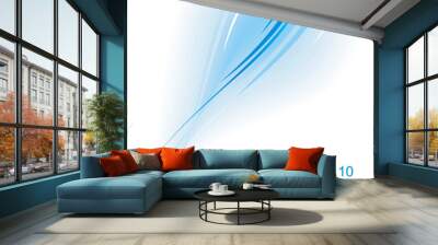 Abstract light blue background Wall mural