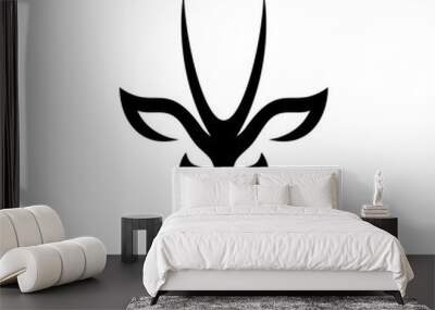 Onyx Animal Vector Logo Design  Wall mural