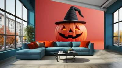 Halloween pumpkin Wall mural