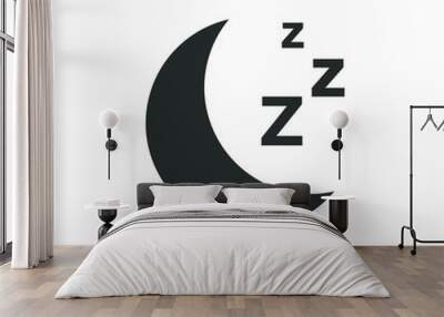 Sleep graphic design template vector illustration Wall mural