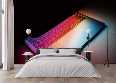 macbook pro glow Wall mural