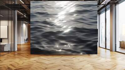 Ripples on surface of water Wall mural