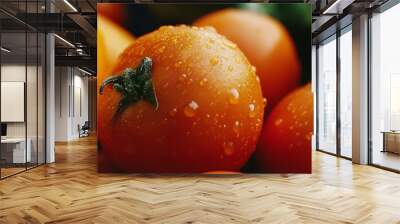 Close-up of healthy vegetables Wall mural