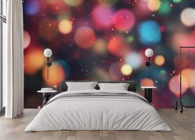 Colorful Lights Wall mural