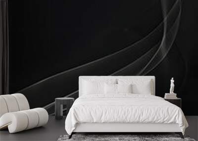 Dark Black Wallpaper Wall mural