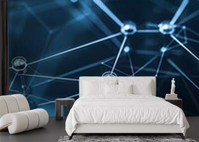 Technological Background Wall mural