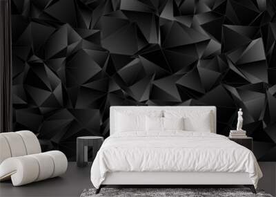 Abstract background Polygonal texture Wall mural