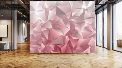 abstract geometric 3d background Wall mural