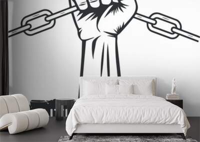 international human rights day vector Wall mural