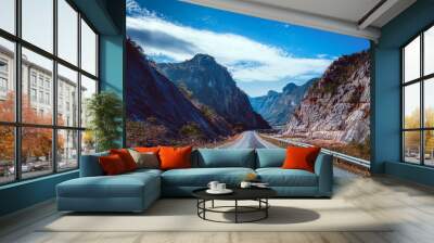 road to the mountains
 Wall mural