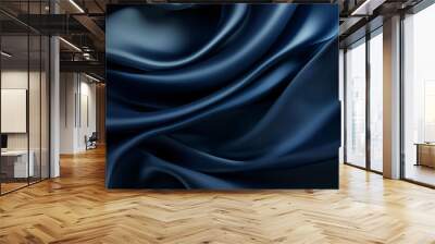 black satin background Wall mural