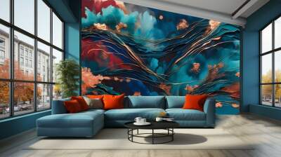 abstract background Wall mural