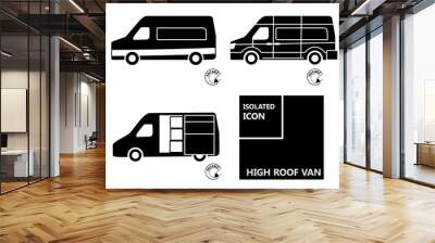 Icon HIGH ROOF VAN Wall mural