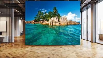 Beautiful tropical island Wall mural