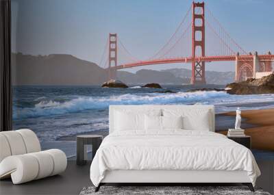 Golden Gate Bridge, San Francisco, California Wall mural