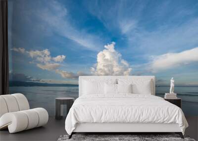 Sky above sea Wall mural