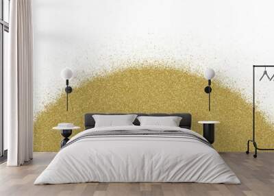 background abstract gold gliter splash Wall mural