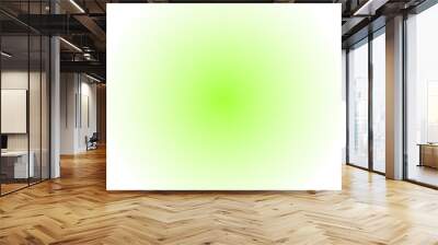 blurred green circle Wall mural