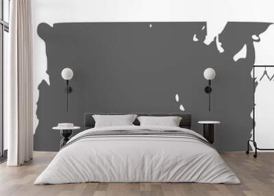 Ink Splash Grunge Shape Wall mural