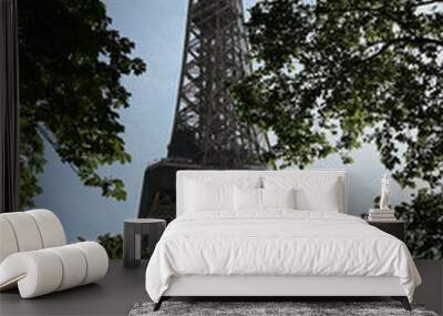 eiffel tower city Wall mural