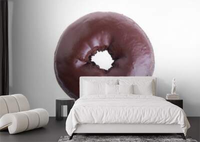 donut or donut with concept on a background. Wall mural