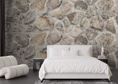 Natural stone granite wall. Seamless texture. Perfect tiled on all sides. Wall mural