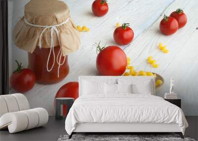 Homemade tomato sauce Wall mural