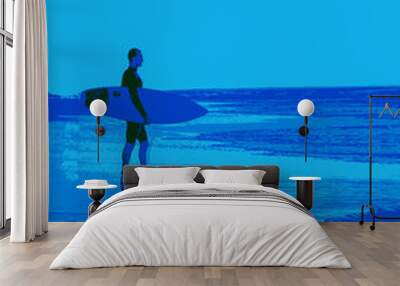 Surfer Wall mural